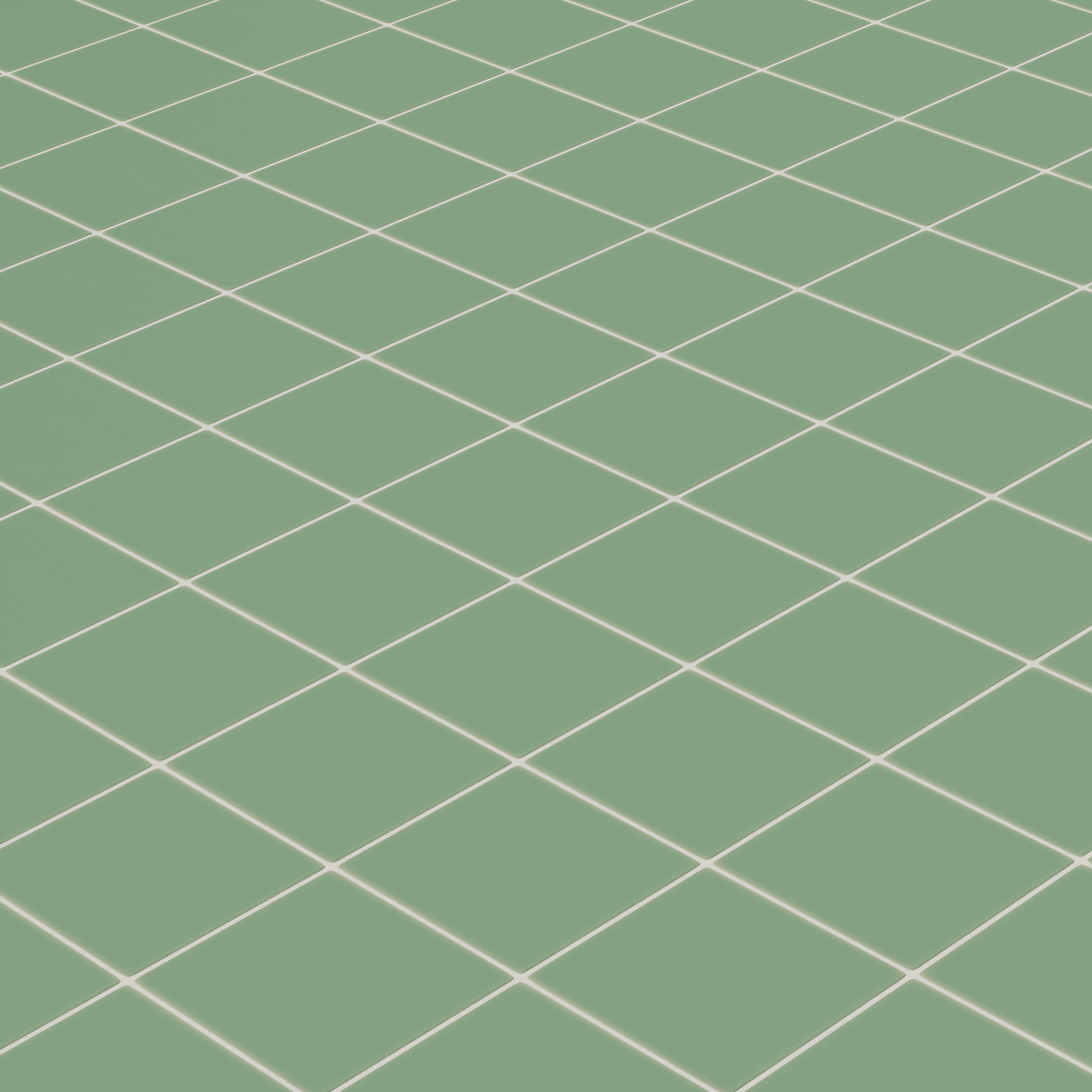 8x8 Original Ceramic Tile in Sea Green Matte