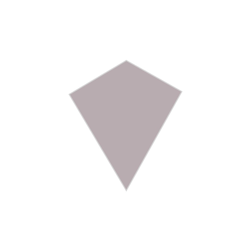 Hexite Original Ceramic Tile in Dust Storm Matte