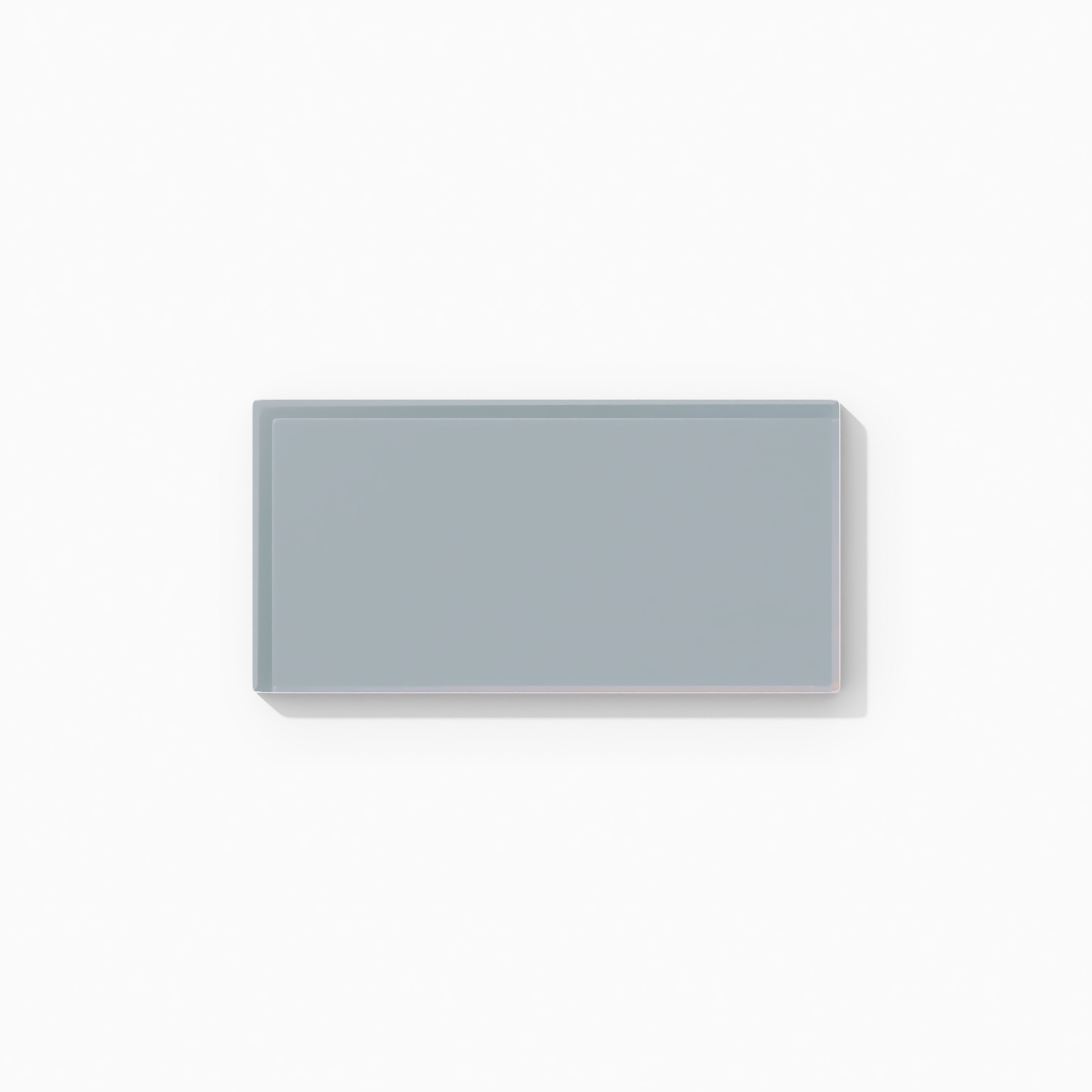 3x6 Glass Tile in Pinyon Jay Matte