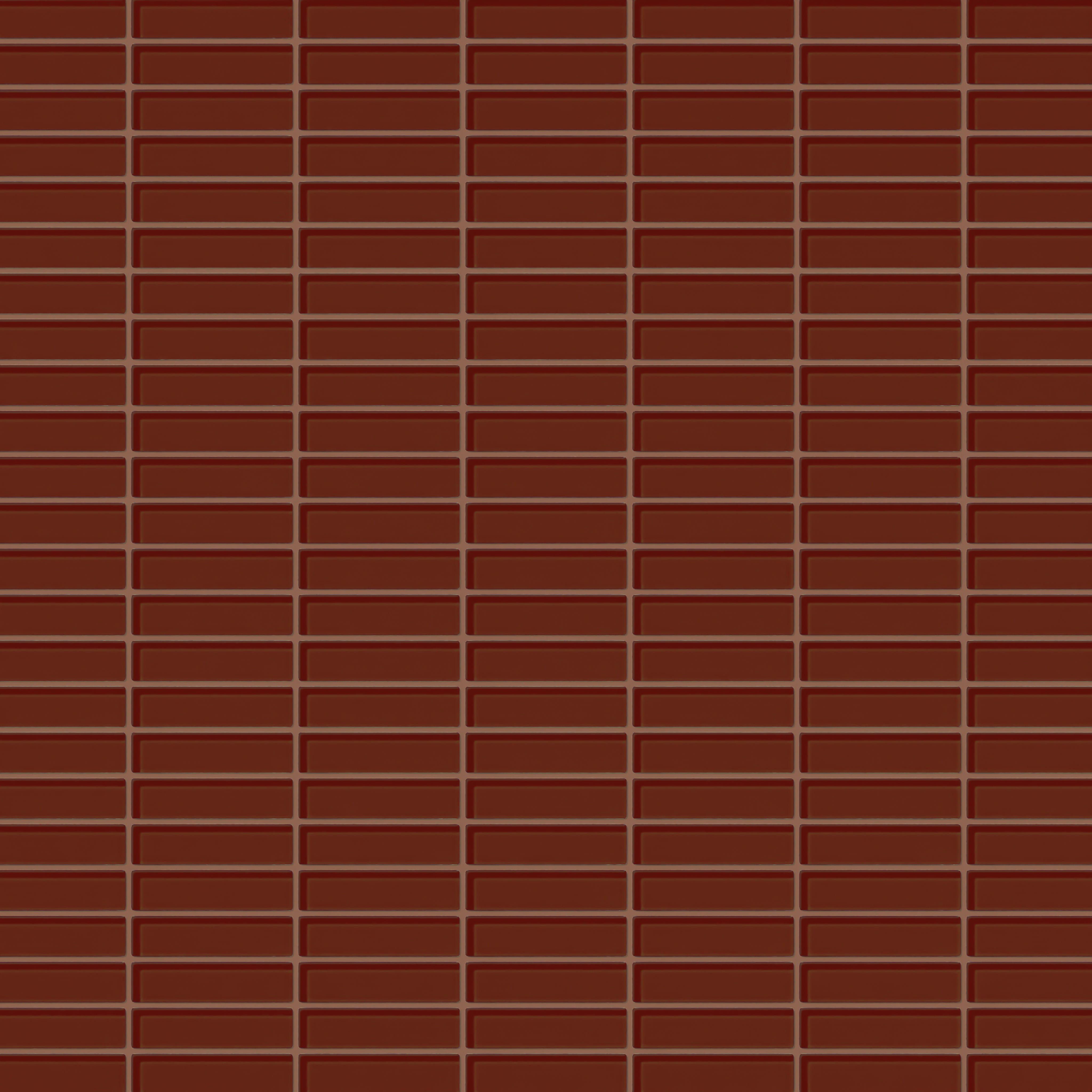 1x4 Straight Set Sheeted Glass Mosaic Tile in Pheasant Gloss