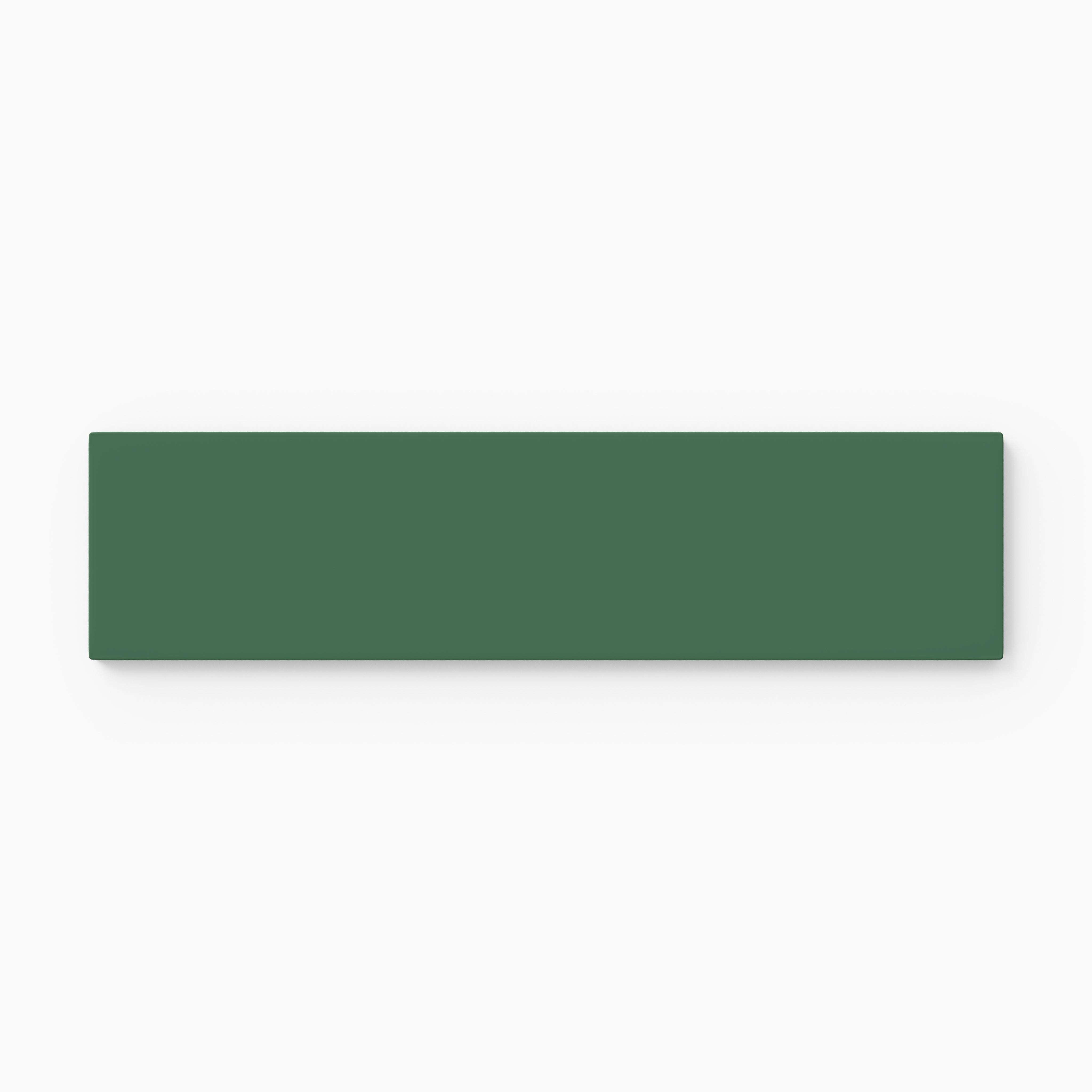 2x8 Natural Press Ceramic Tile in Viridian Matte