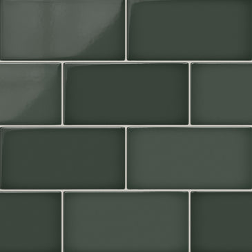 6x12 Original Ceramic Tile in Tempest Gloss