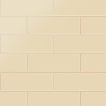 4x12 Glass Tile in Chickadee Matte