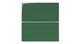 6x12 Natural Press Ceramic Tile in Viridian Gloss