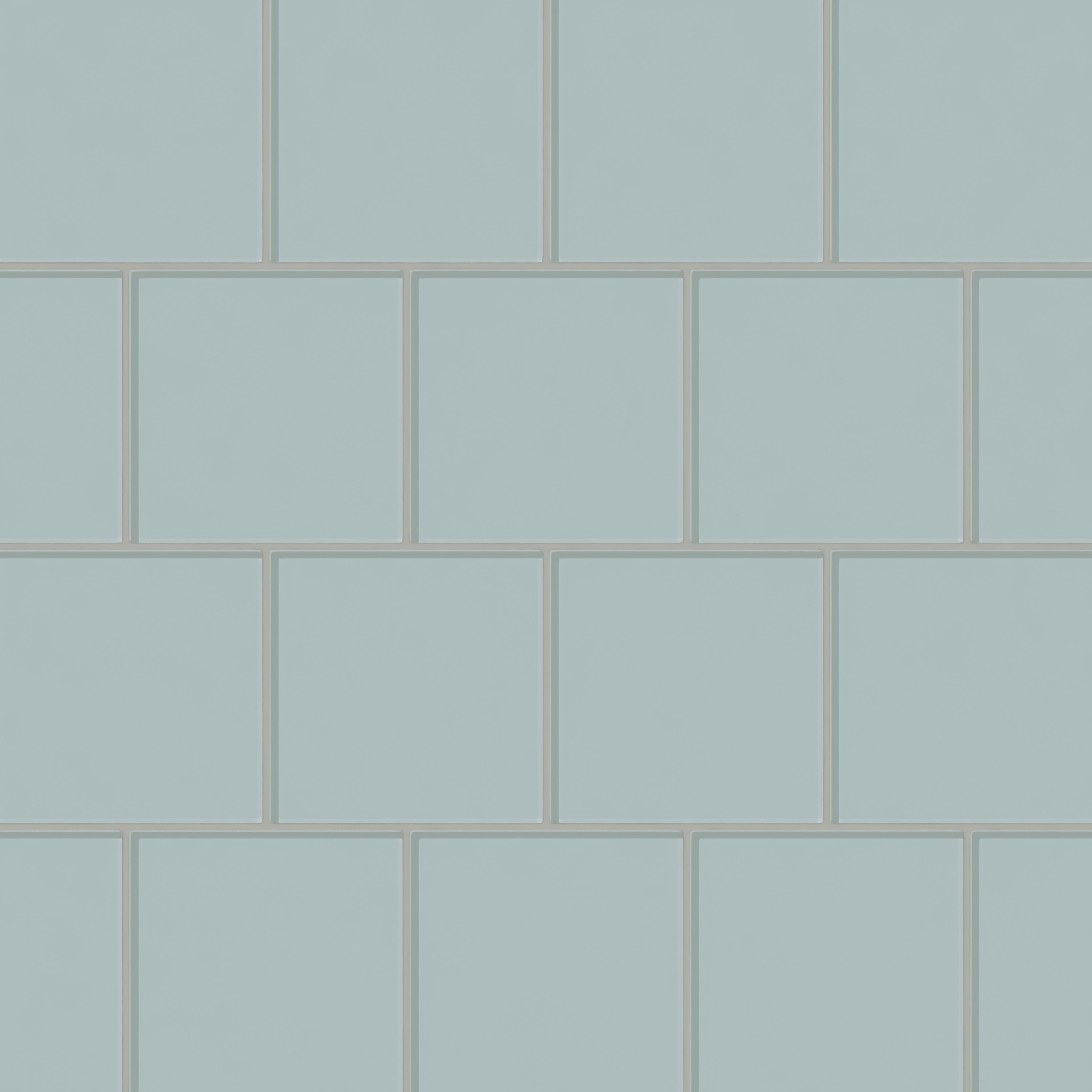 6x6 Glass Tile in Great Blue Heron Gloss