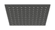 Flatiron 8" Shower Head in Blackened Nickel