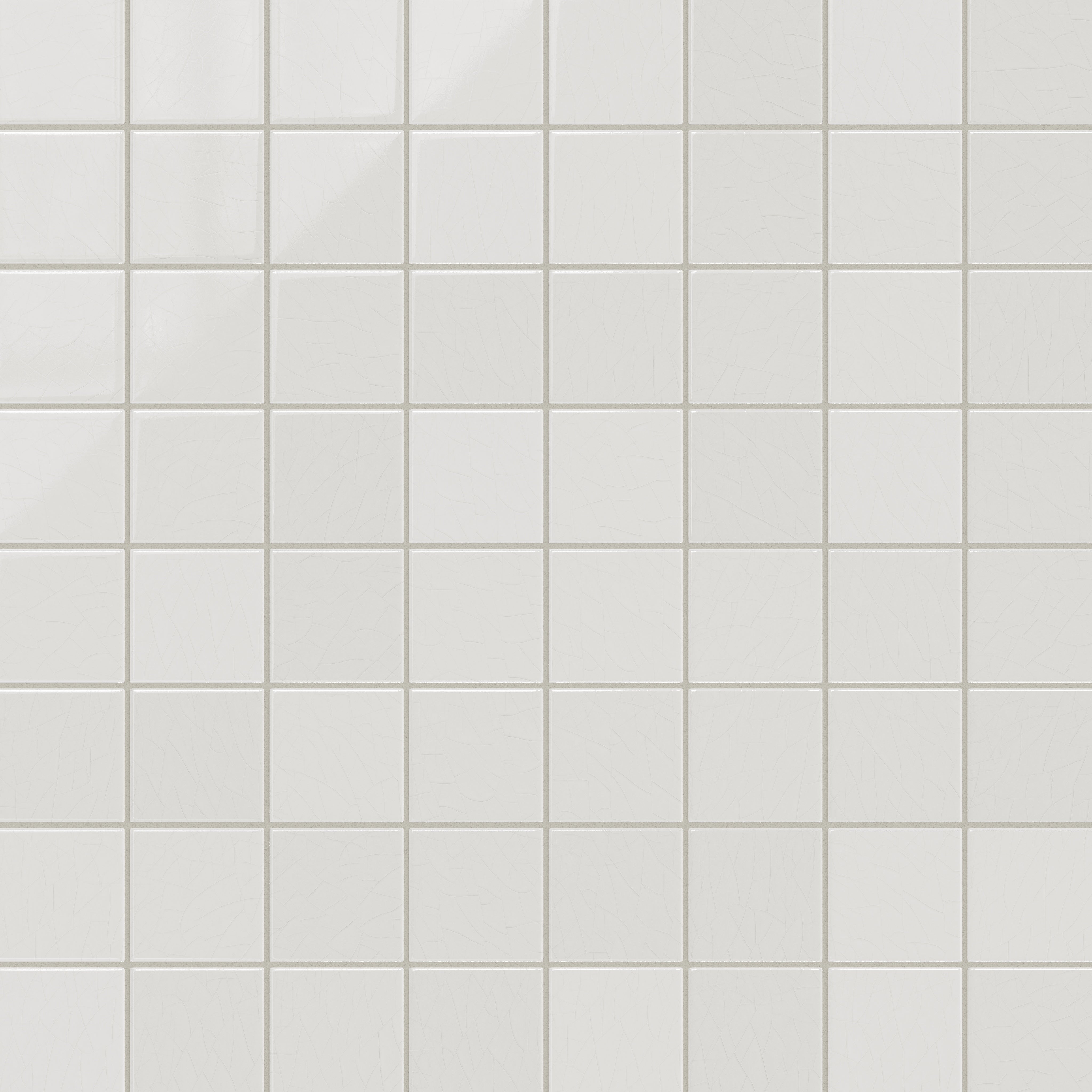 4x4 Original Ceramic Tile in Frost Gloss
