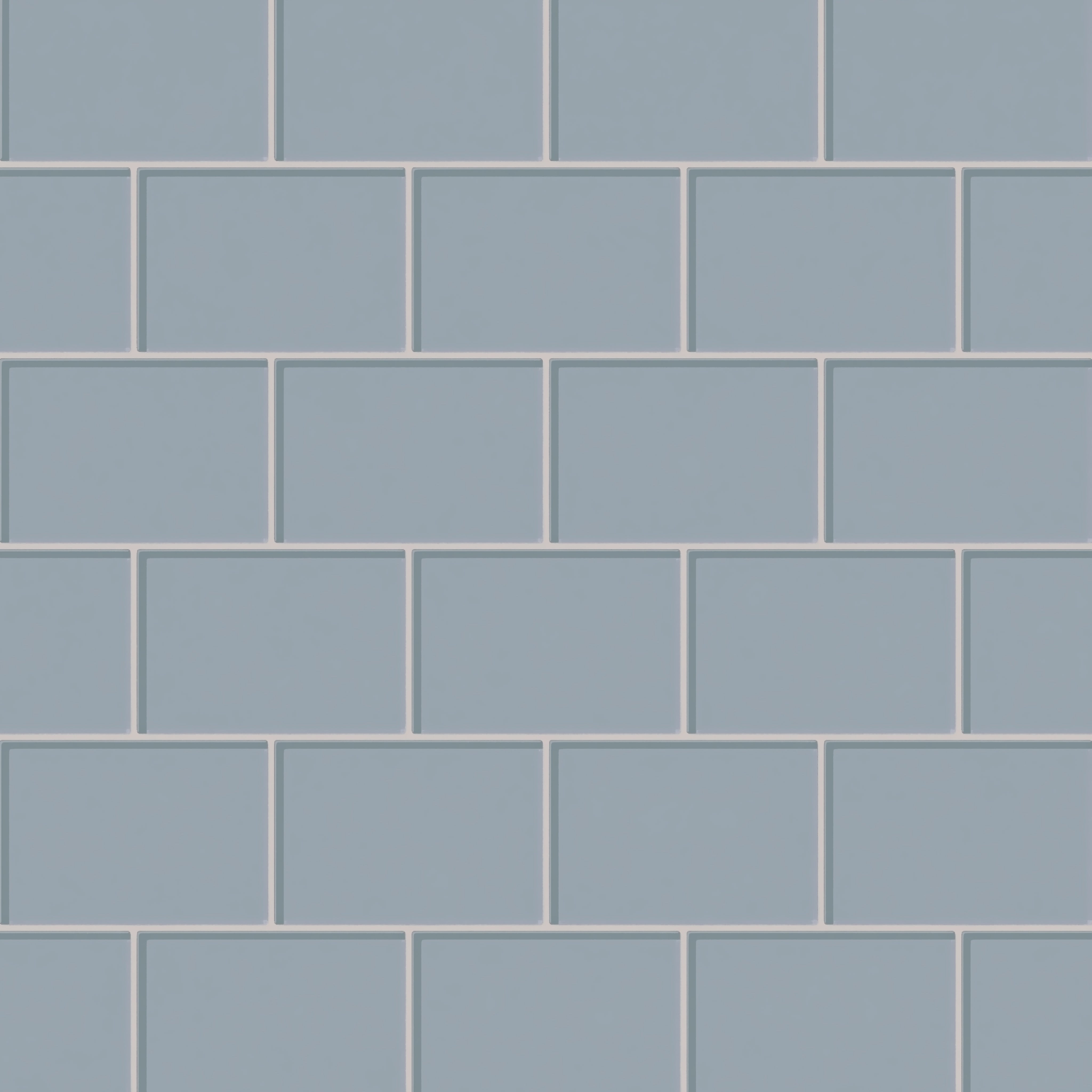4x6 Glass Tile in Pinyon Jay Gloss