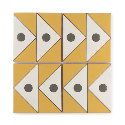 6x6 Handpainted Sample Signal  in Wood