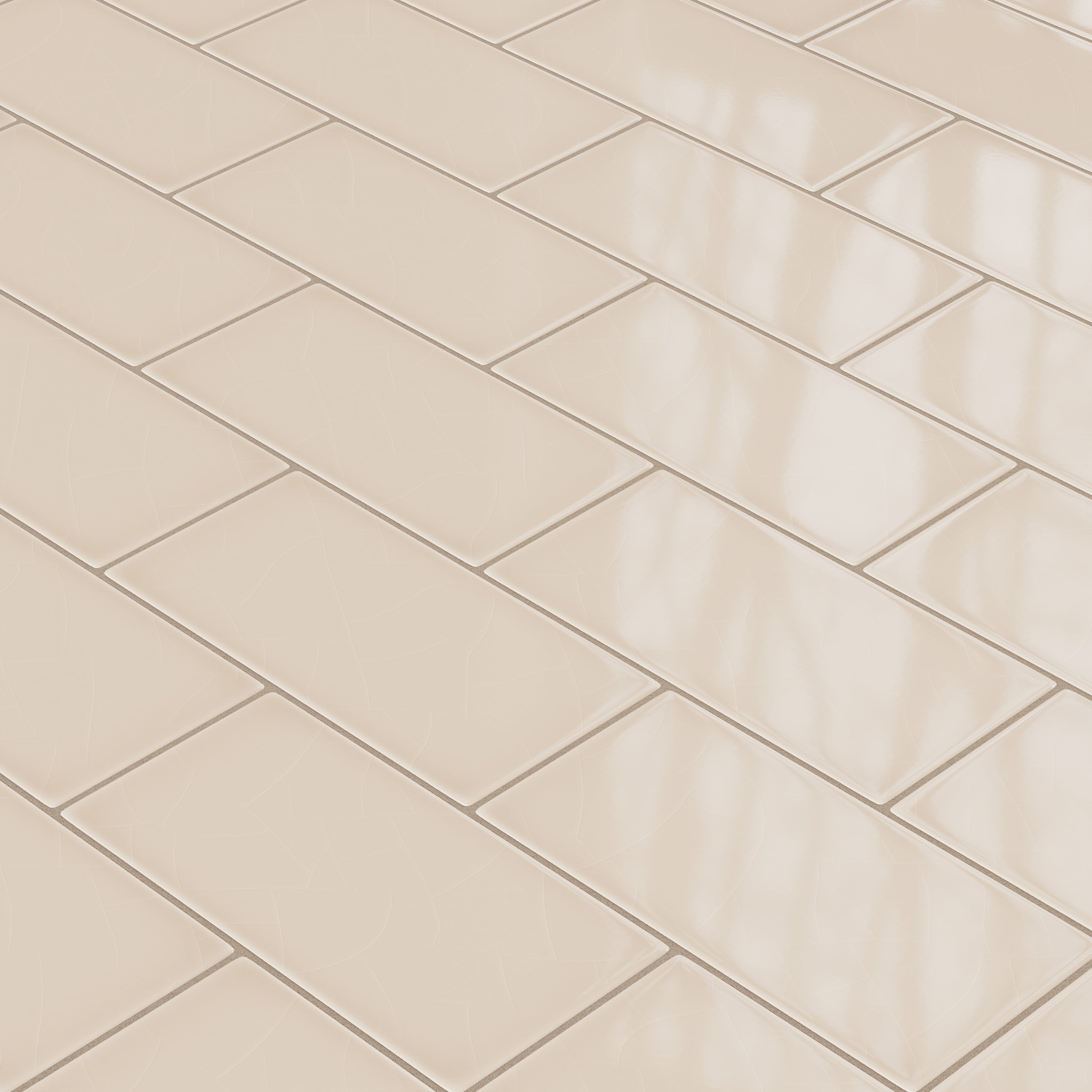 6x12 Original Ceramic Tile in Sweet Pea Gloss