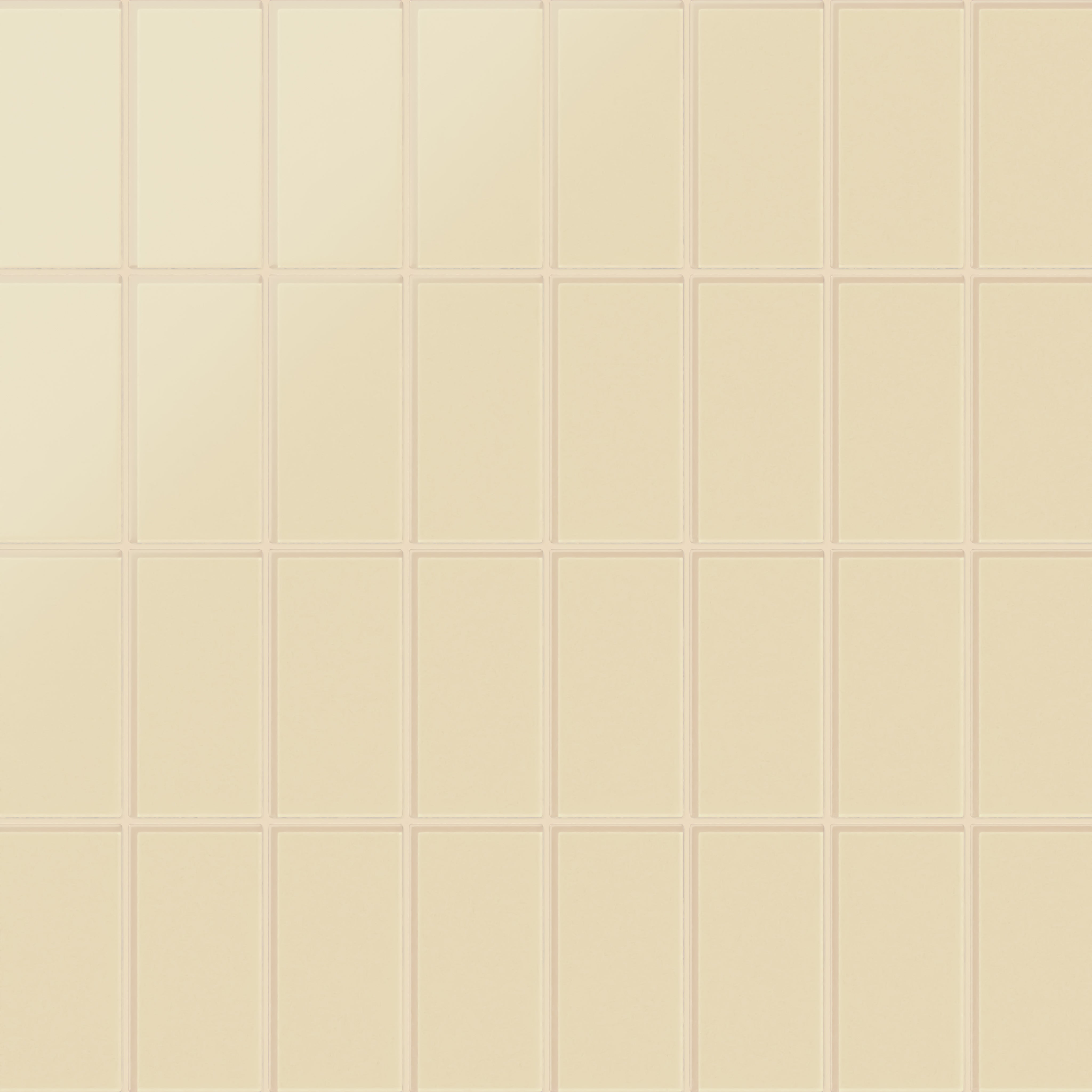 3x6 Glass Tile in Chickadee Matte