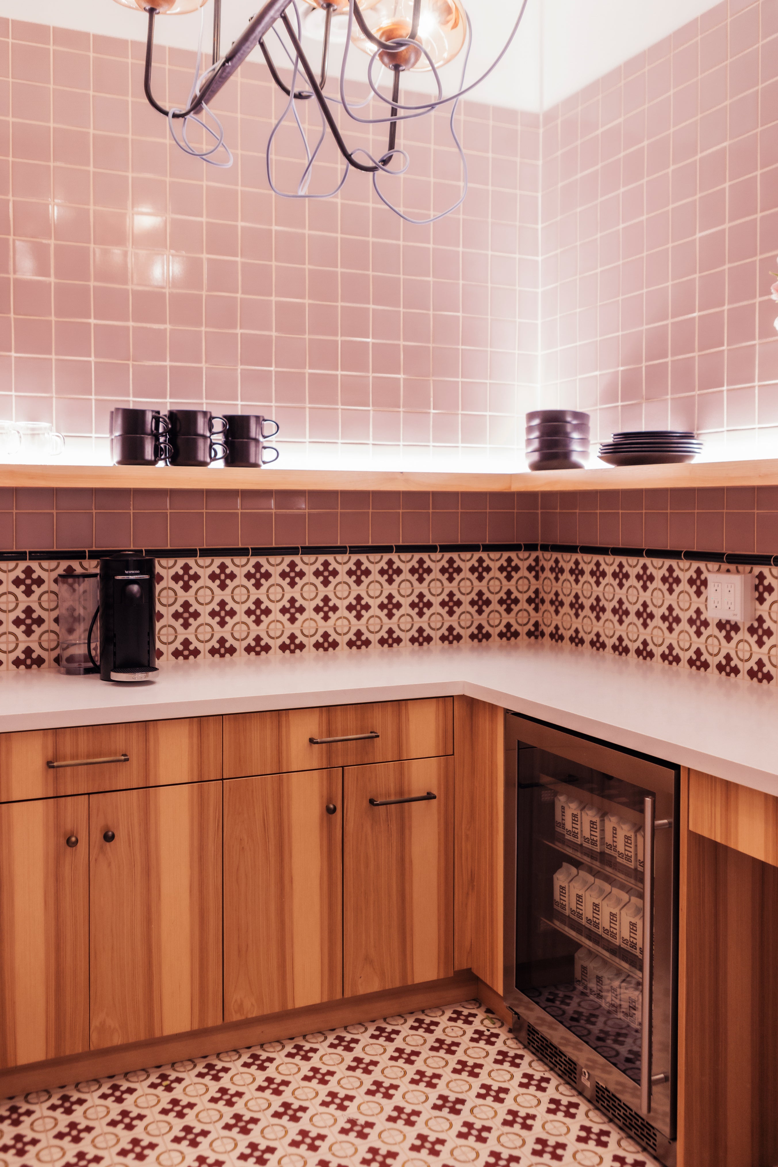 4x4 Original Ceramic Tile in Painted Sky Gloss