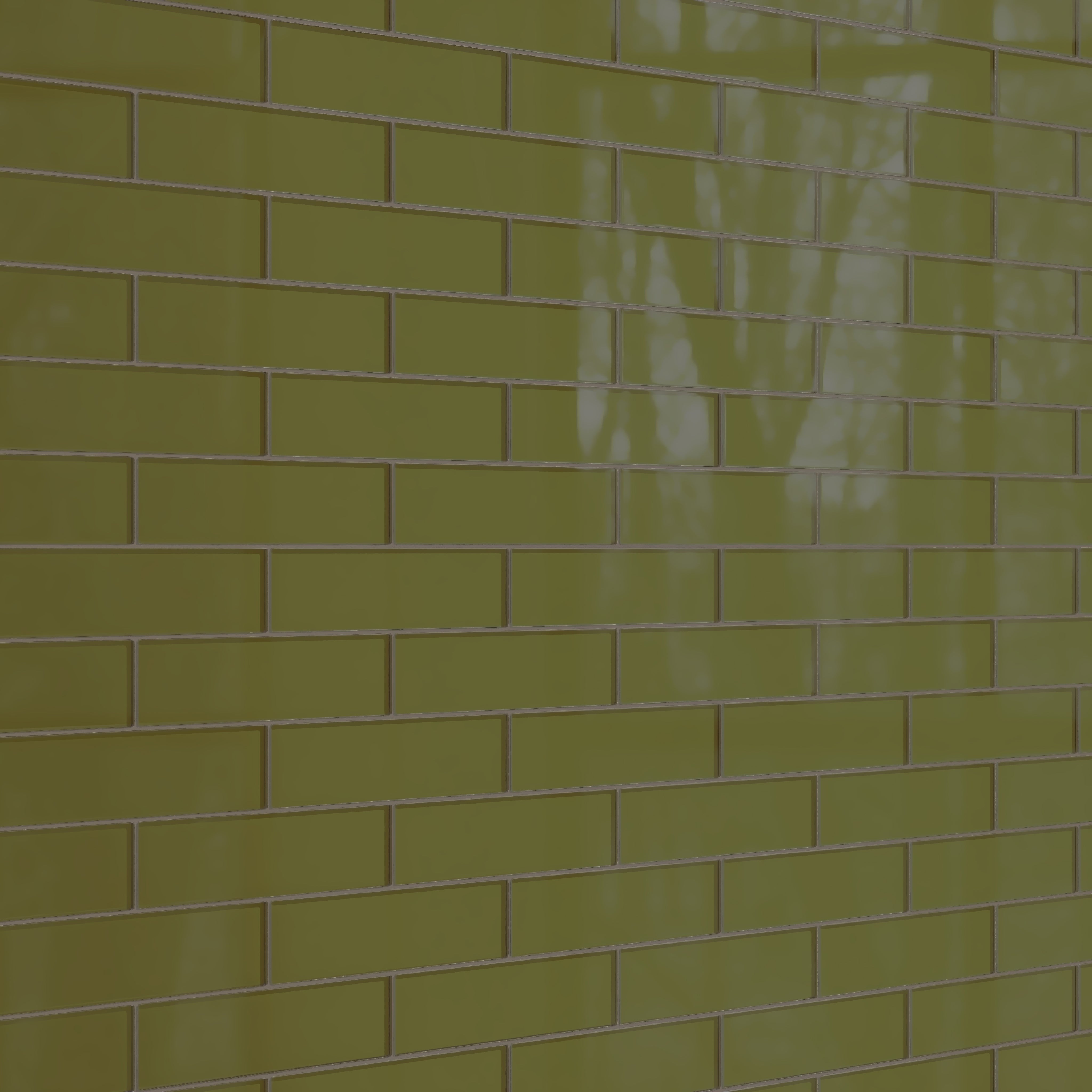 3x12 Glass Tile in Cormorant Gloss