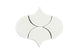 Ogee Drop Original Ceramic Tile in Limewash Gloss