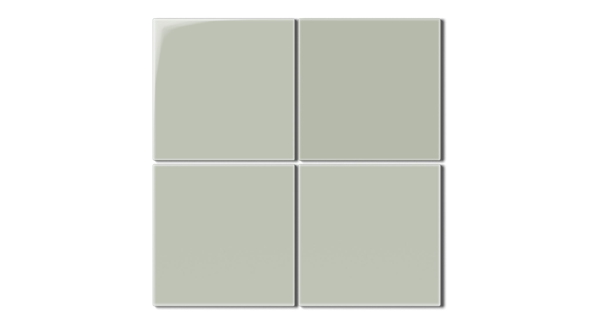 6x6 Natural Press Ceramic Tile in Manzanita Gloss