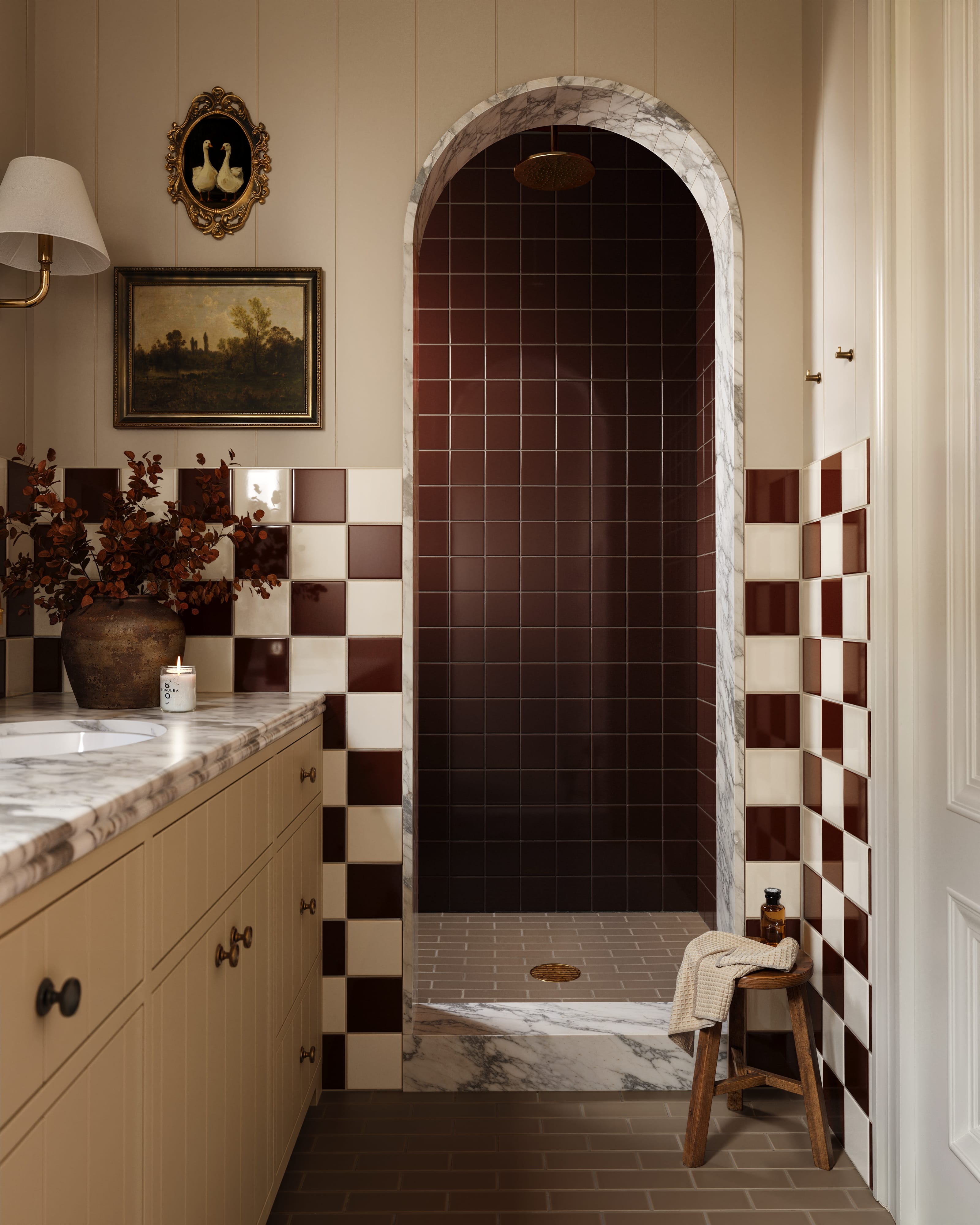 4x4 Original Ceramic Tile in Feldspar Gloss