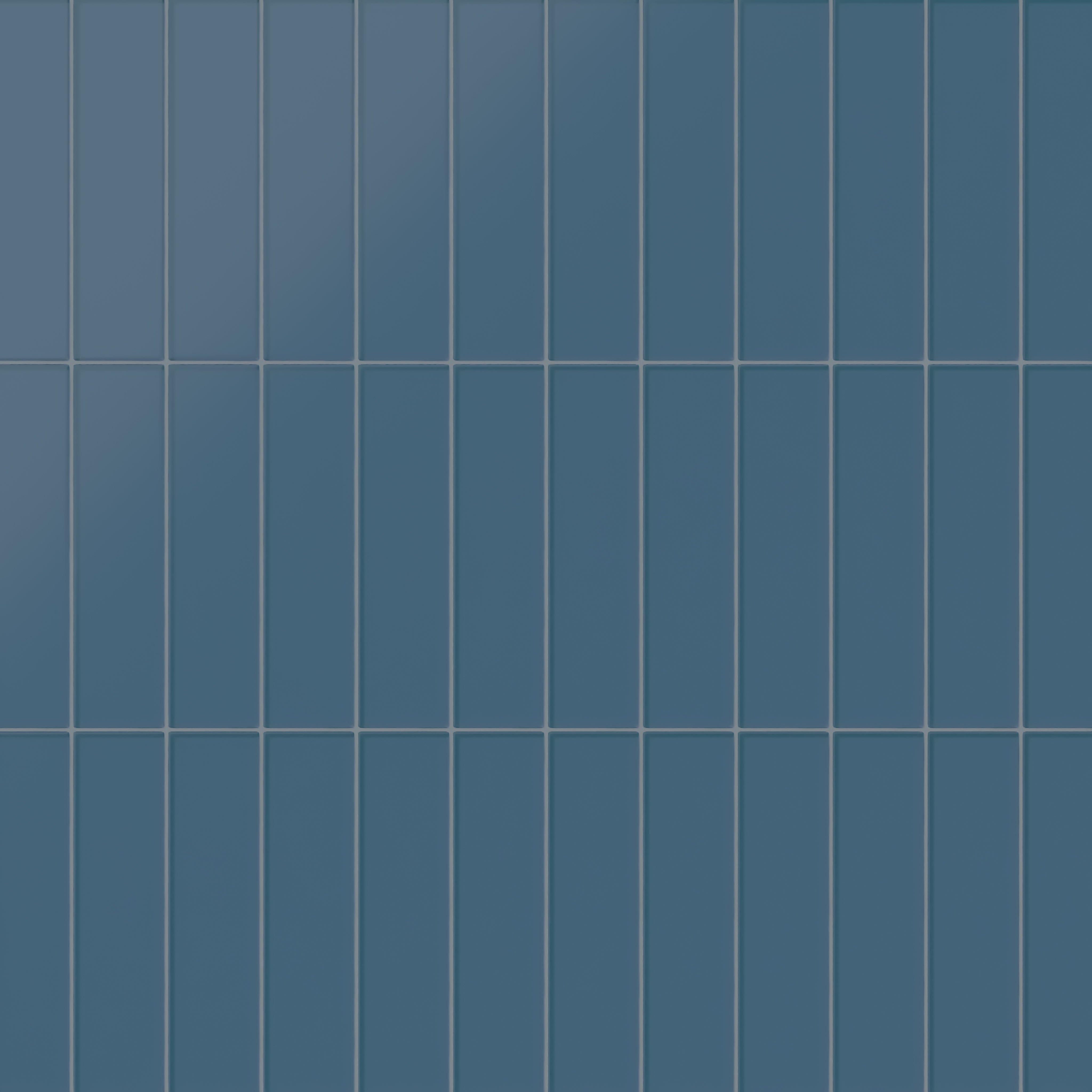 3x12 Glass Tile in Blue Jay Matte