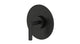 Contour One Handle Wall Mount Shower Trim with Soft Lever Handle in Oil Rubbed Bronze