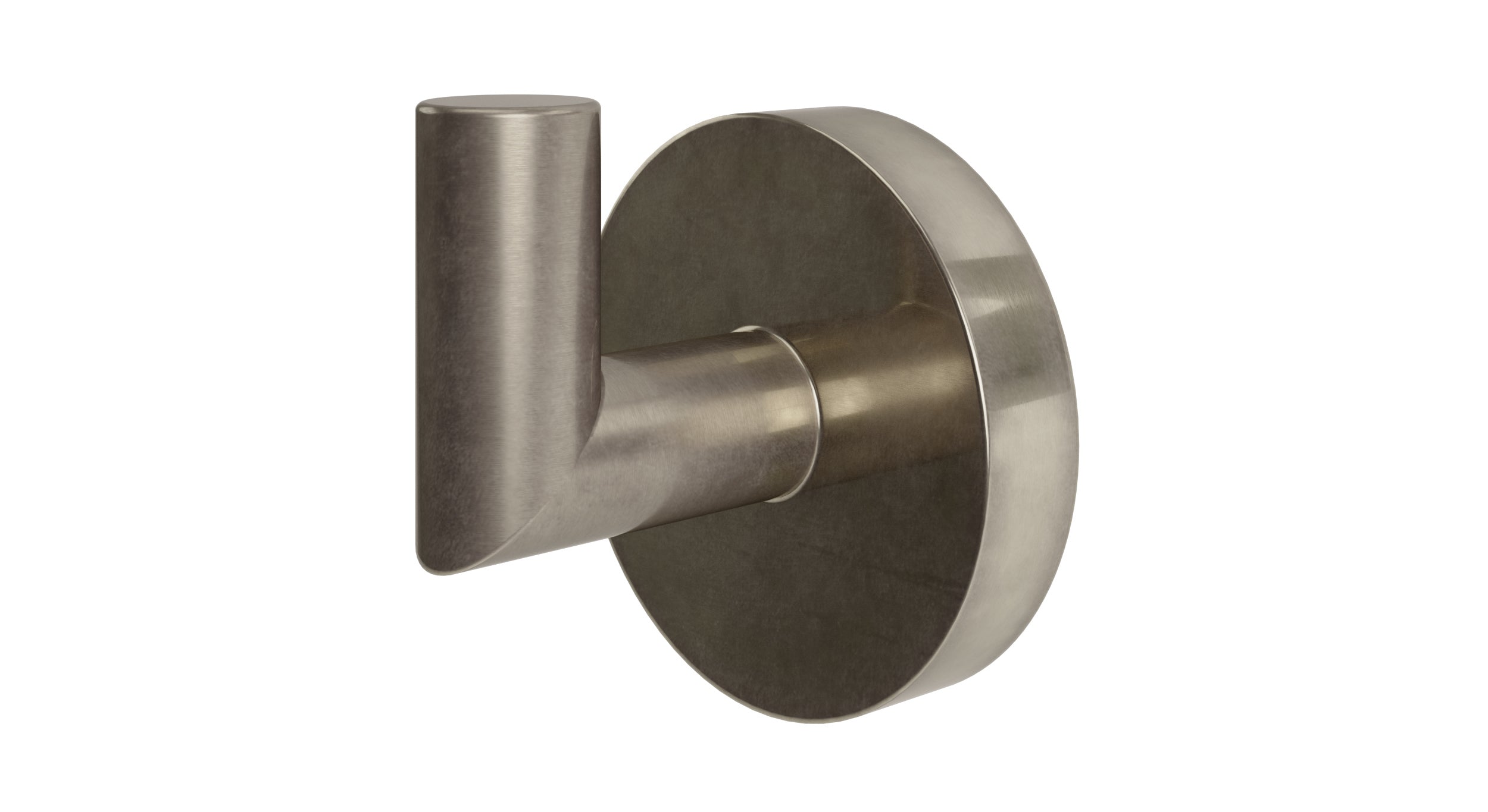 Contour Robe Hook in French Nickel