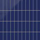 2x6 Natural Press Ceramic Tile in Ultramarine Gloss