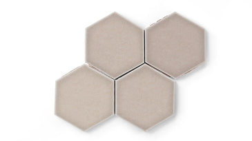 6" Hexagon Original Ceramic Tile in Cardamom Gloss