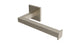 Flatiron Square Single Post Paper Holder in Satin Nickel