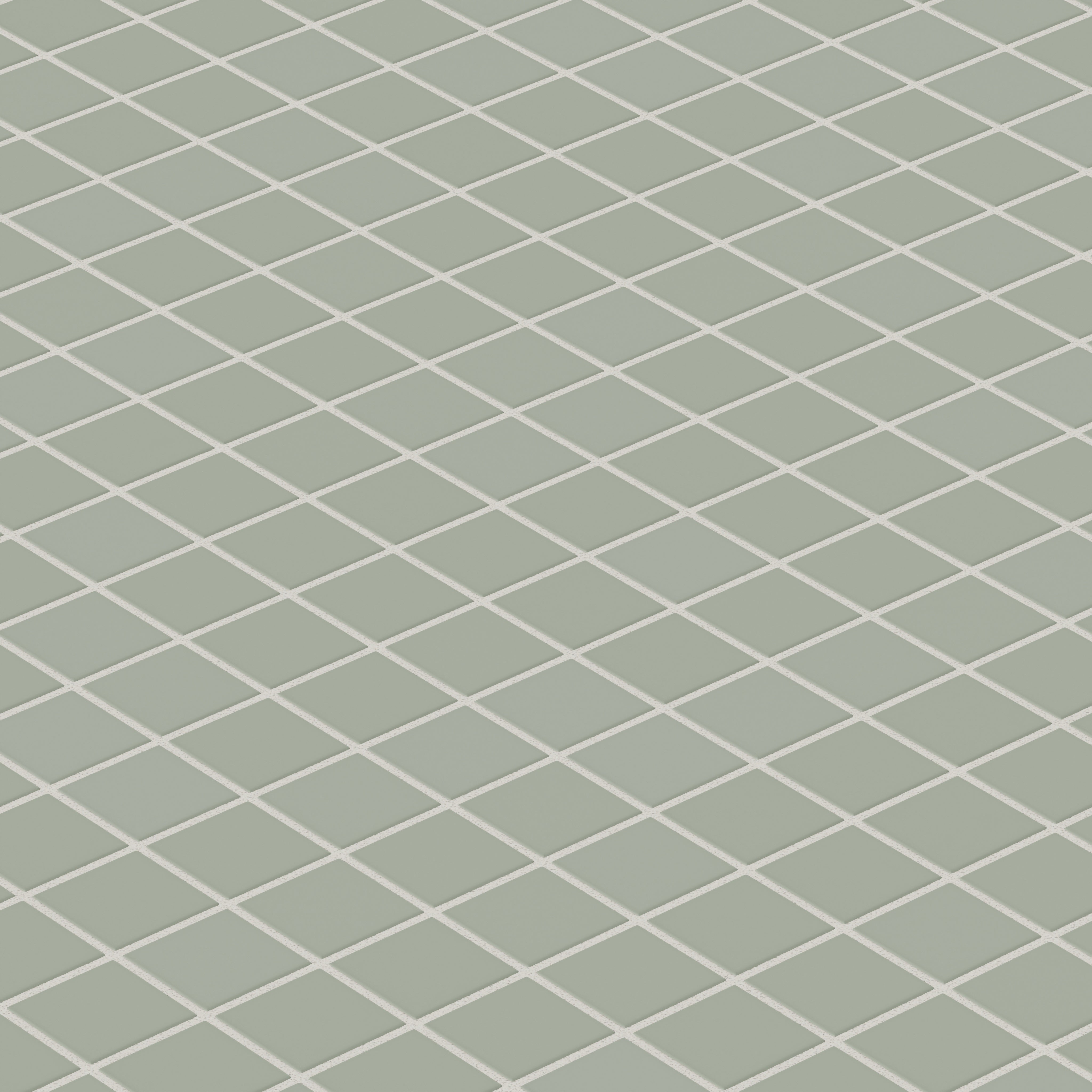 2x2 Straight Set Sheeted Natural Press Ceramic Mosaic Tile in Terre Verte Matte