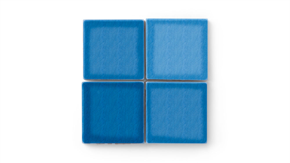 4x4 Original Ceramic Tile in Aegean Sea Gloss