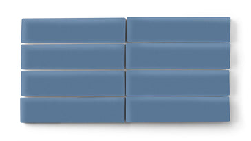 2x8 Original Ceramic Tile in Caribbean Sea Matte