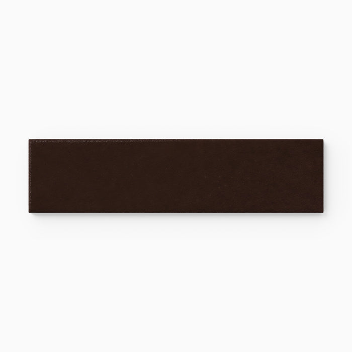 Burnt Umber 2x8 Matte Original Ceramic Tile