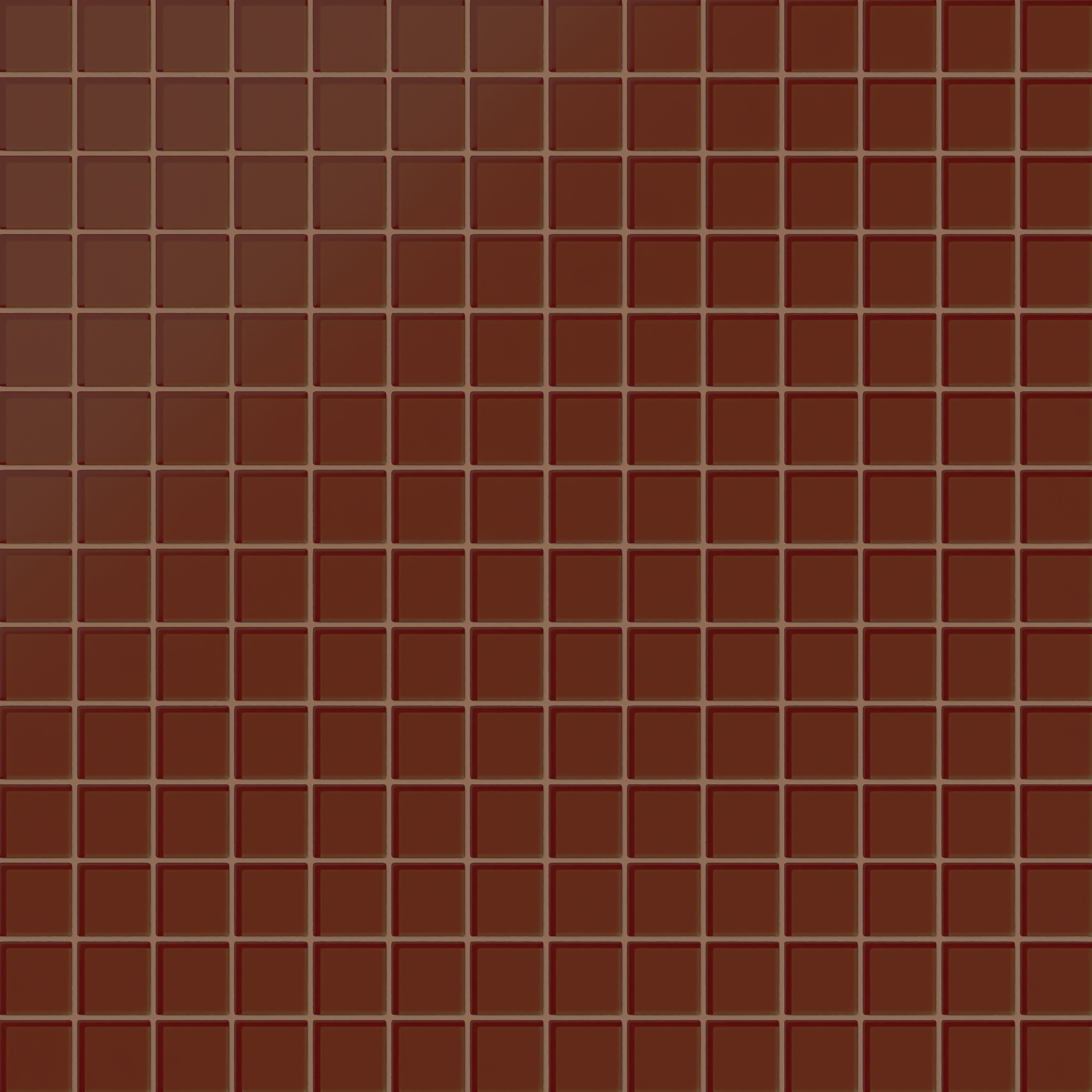 2x2 Straight Set Sheeted Glass Mosaic Tile in Pheasant Matte