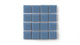 2x2 Straight Set Sheeted Original Ceramic Mosaic Tile in Caribbean Sea Matte