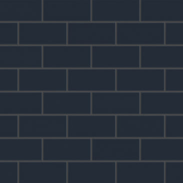 3x6 Original Ceramic Tile in Navy Blue Matte