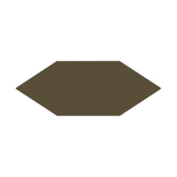 Picket Original Ceramic Tile in Bonsai Matte