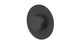 Foundry One Handle Wall Mount Shower Trim with Barrel Knob Handle in Blackened Nickel
