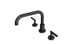 Contour Two Handle Deck Mount Squaretop Bath Trim with Soft Lever Handles in Oil Rubbed Bronze