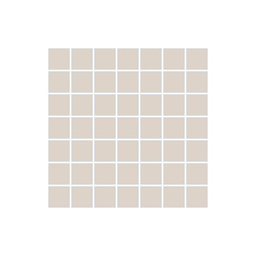 1x1 Straight Set Sheeted Original Ceramic Mosaic Tile in Sand Dune Matte