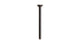 Emerson 12" Straight Shower Arm with Flange in Antique Bronze
