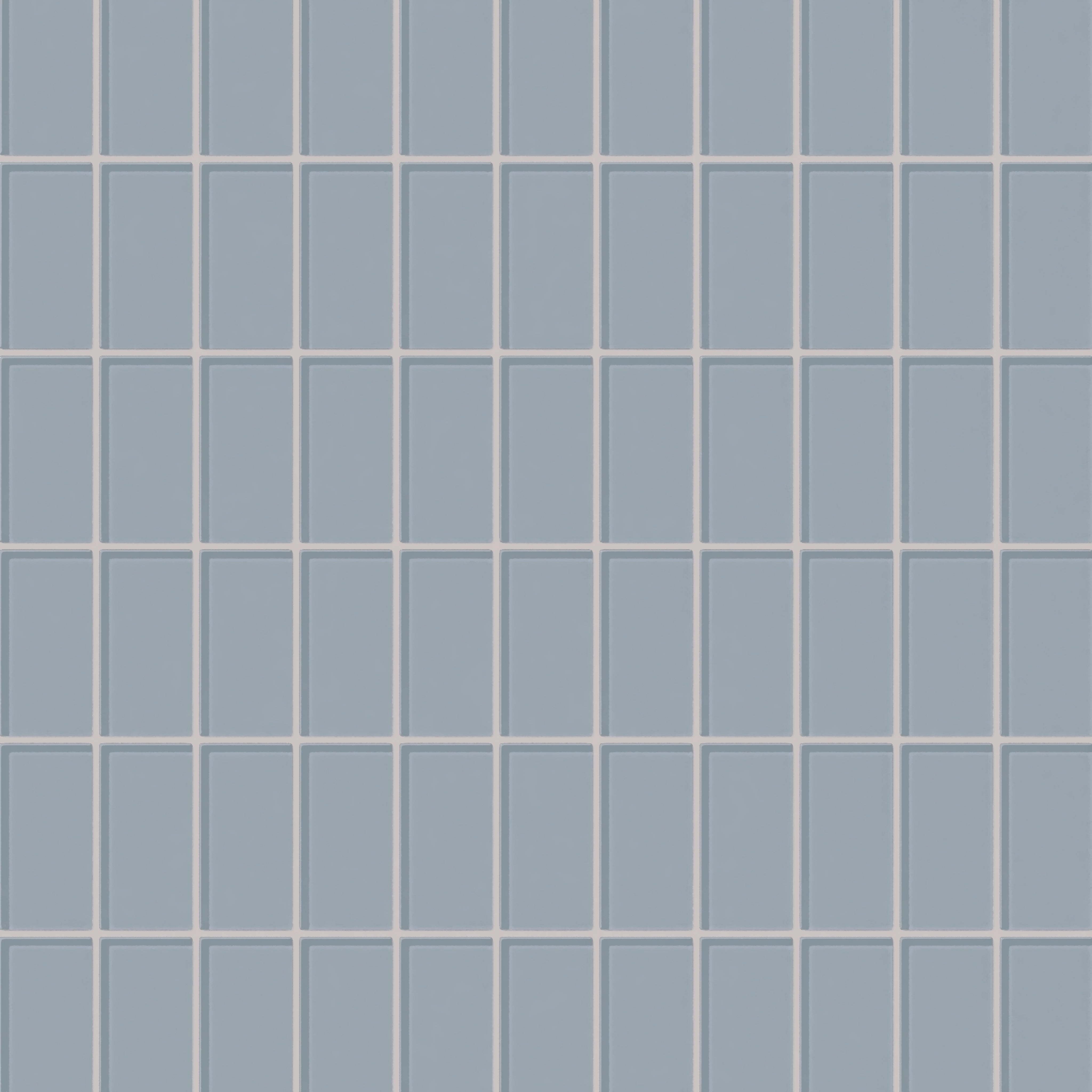 Warbler 2x4 Straight Set Sheeted Gloss Glass Tile - Fireclay Tile