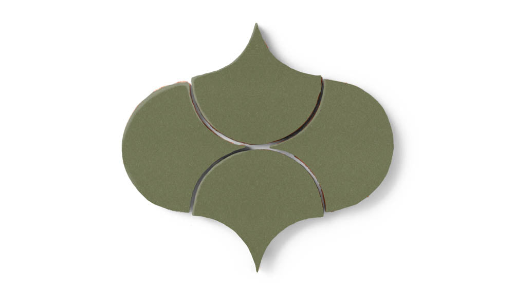 Ogee Drop Original Ceramic Tile in Peabody Gloss