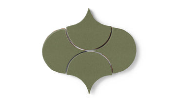 Ogee Drop Original Ceramic Tile in Peabody Gloss