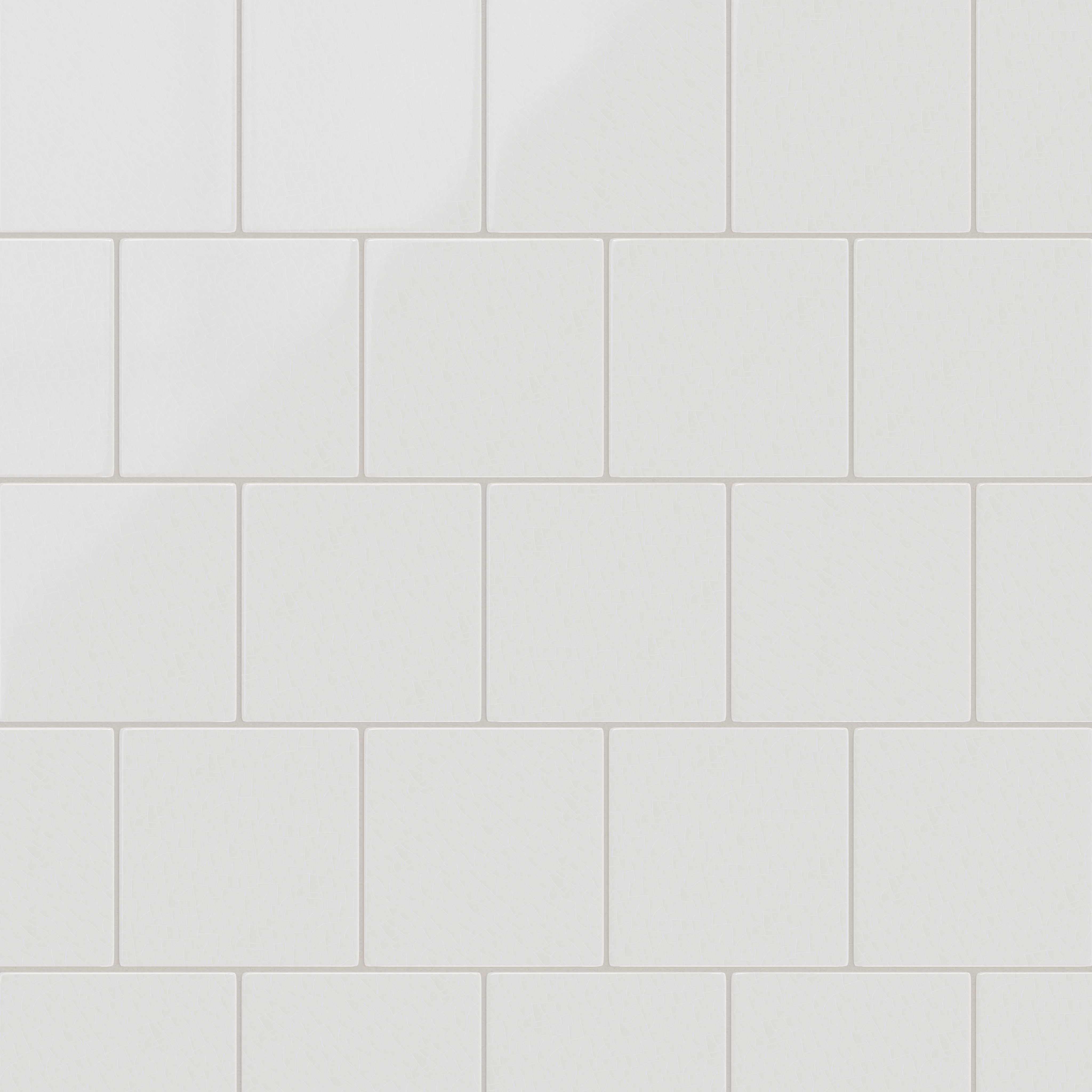 8x8 Original Ceramic Tile in Frost Gloss