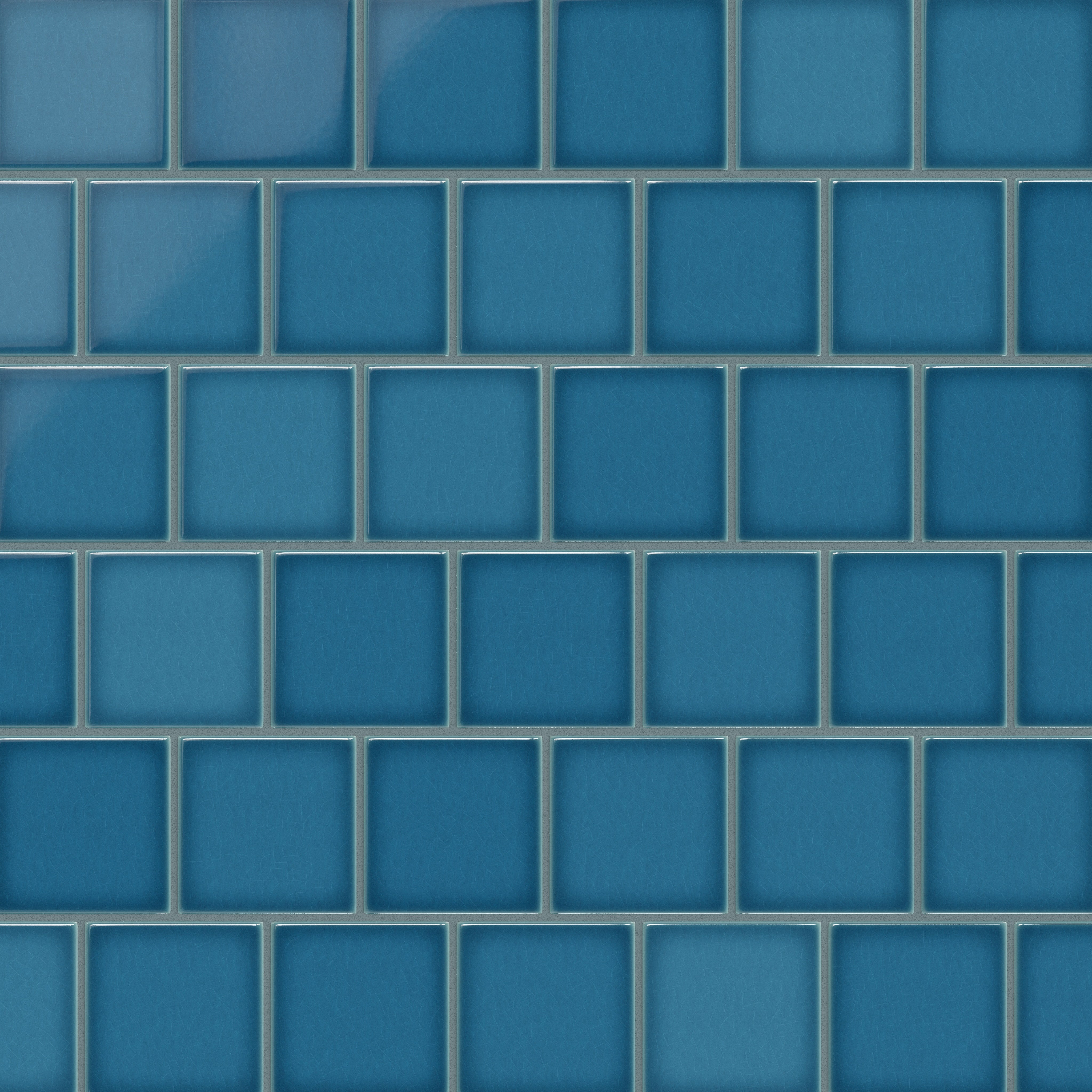 4x4 Original Ceramic Tile in Adriatic Sea Gloss
