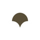 Ogee Drop Original Ceramic Tile in Bonsai Matte