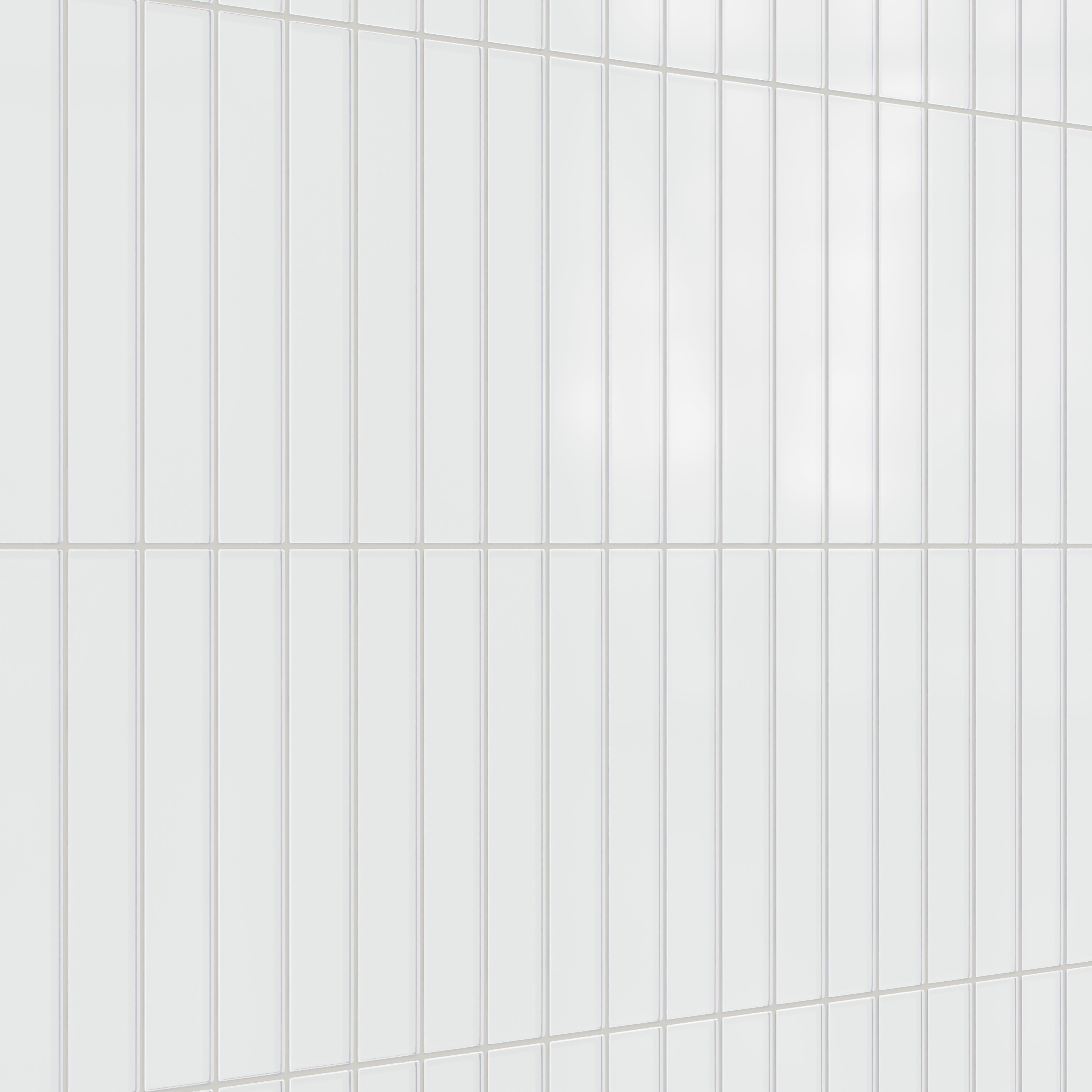 2x12 Glass Tile in Egret Matte