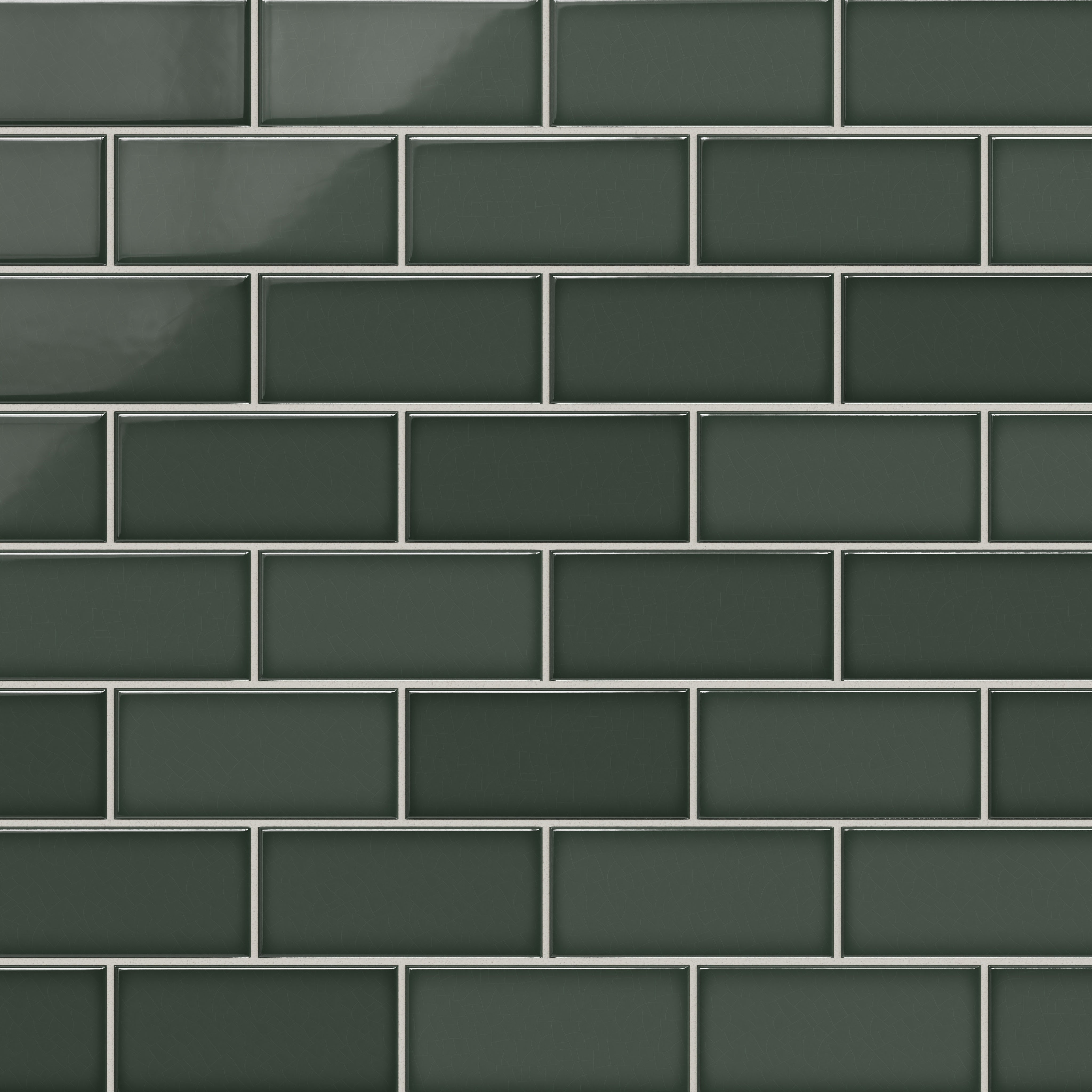 3x6 Original Ceramic Tile in Rosemary Gloss - Fireclay Tile