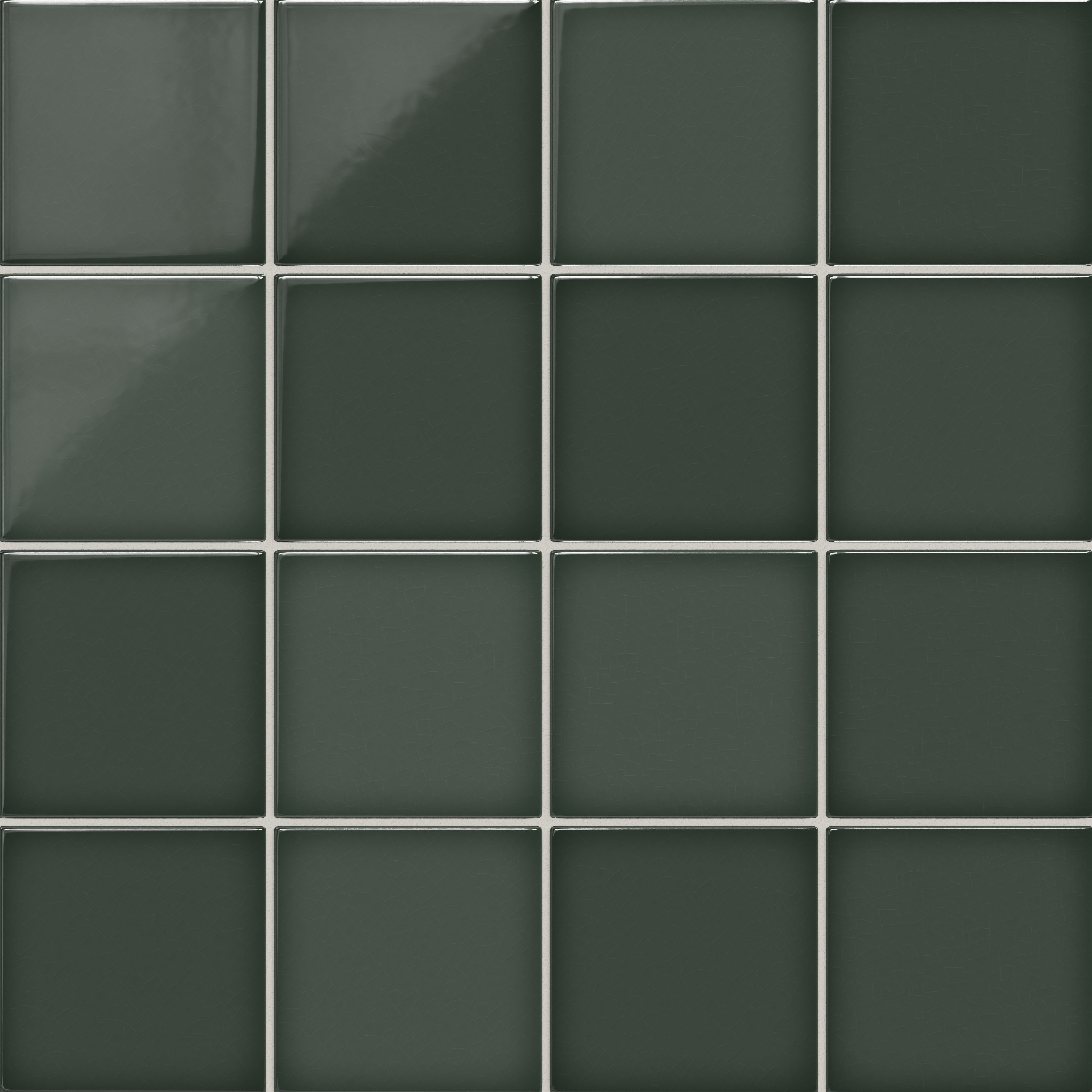 Slate Blue 6x6 Gloss Original Ceramic Tile - Fireclay Tile
