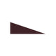 Right Scalene Triangle Original Ceramic Tile in Redwood