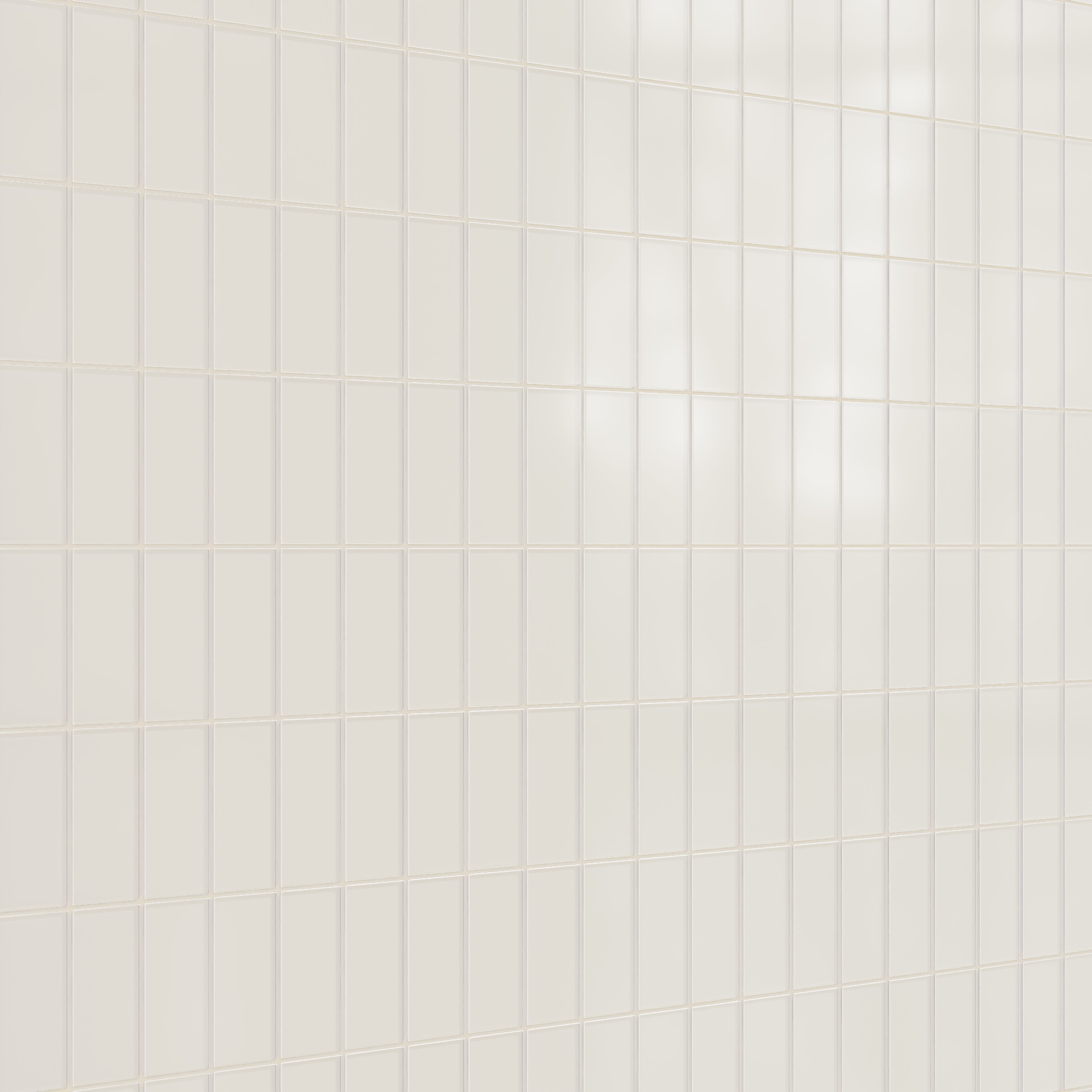3x6 Glass Tile in Dove Matte
