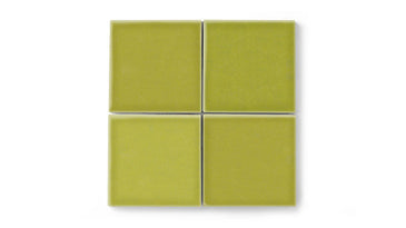 6x6 Original Ceramic Tile in Palm Tree Gloss
